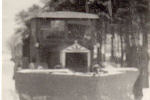 Snowplough from the 1930s Snowplough from the 1930s
